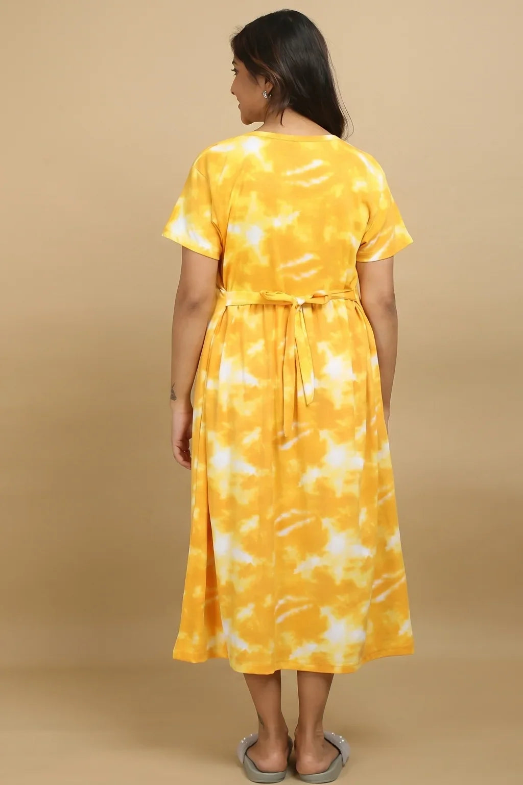 Zipless Feeding Maternity Dresses
