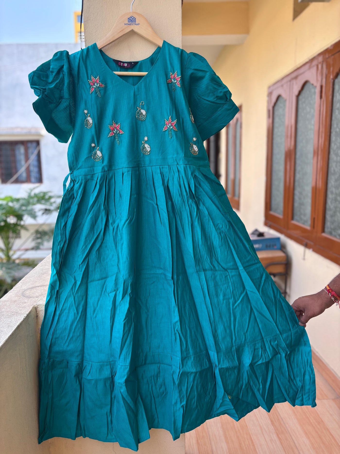 Vertican Hand Work Gown