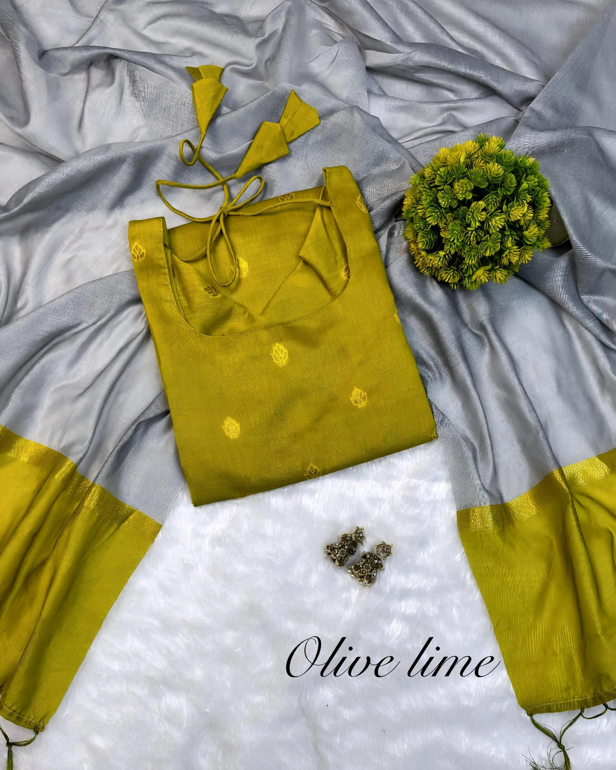 Premium Quality Silk Cotton 3 Piece Set