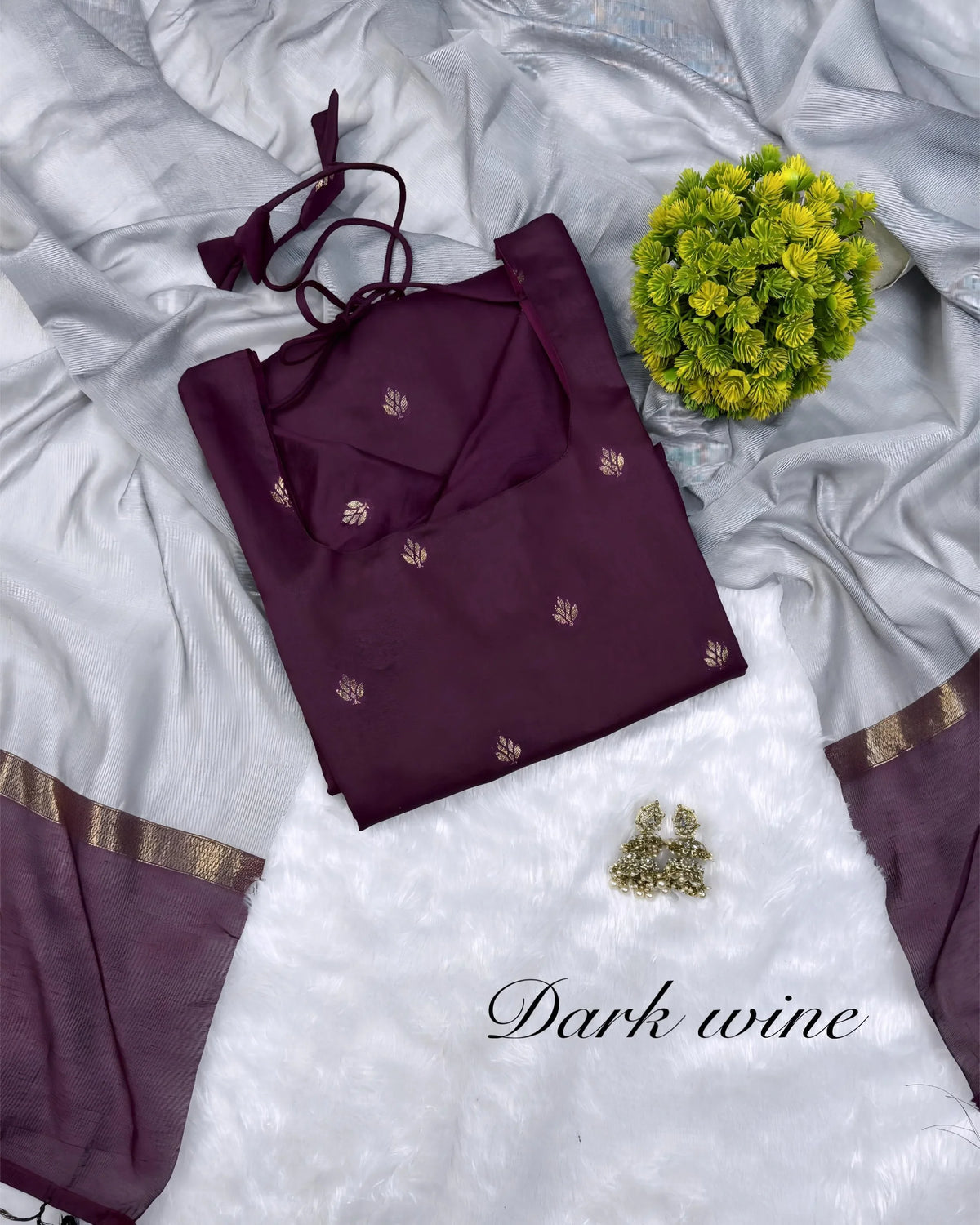 Premium Quality Silk Cotton 3 Piece Set