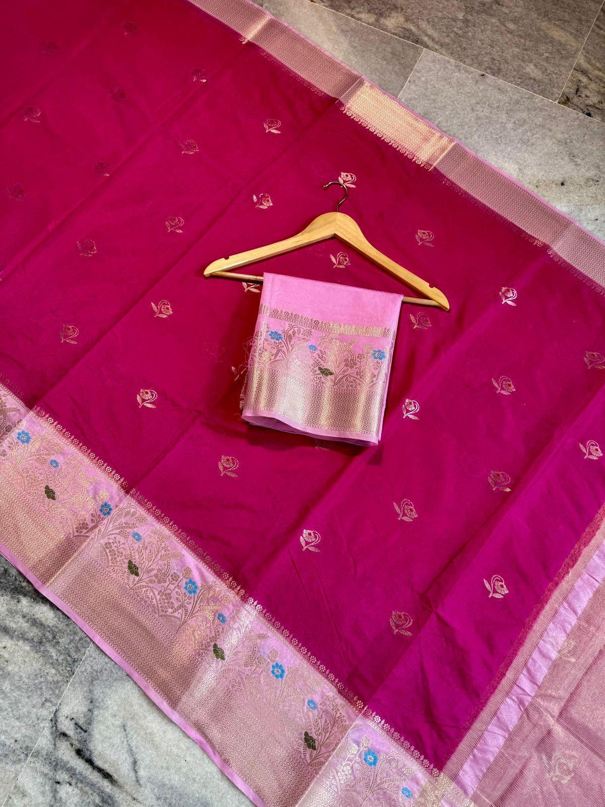Semi Mashru Silk