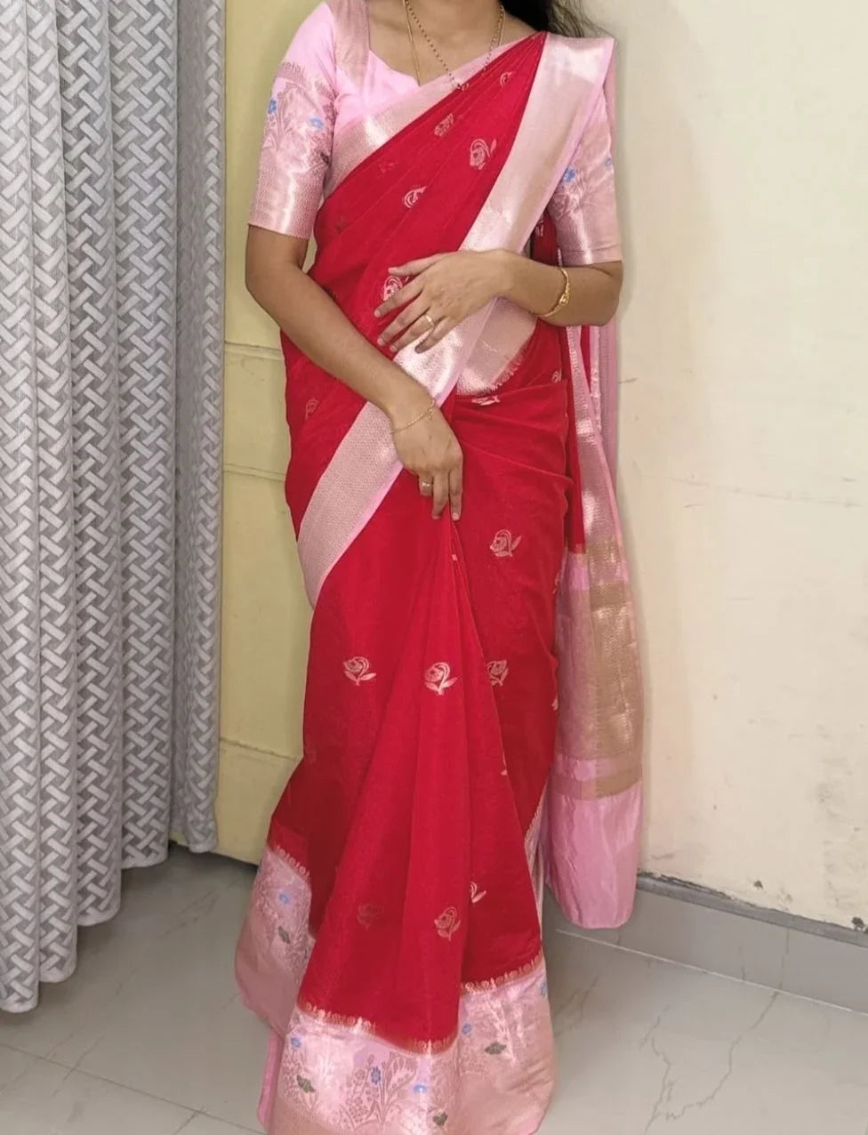 Semi Mashru Silk