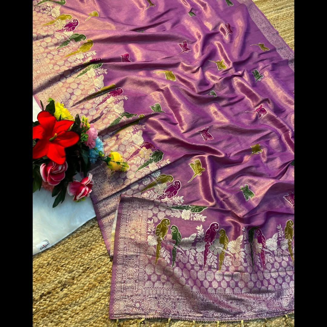 Tissue Silk Weaving Sarees