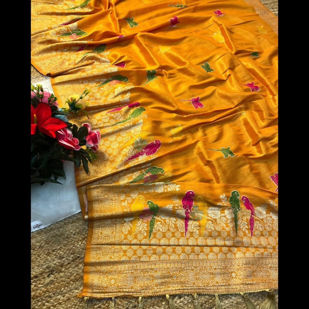 Tissue Silk Weaving Sarees