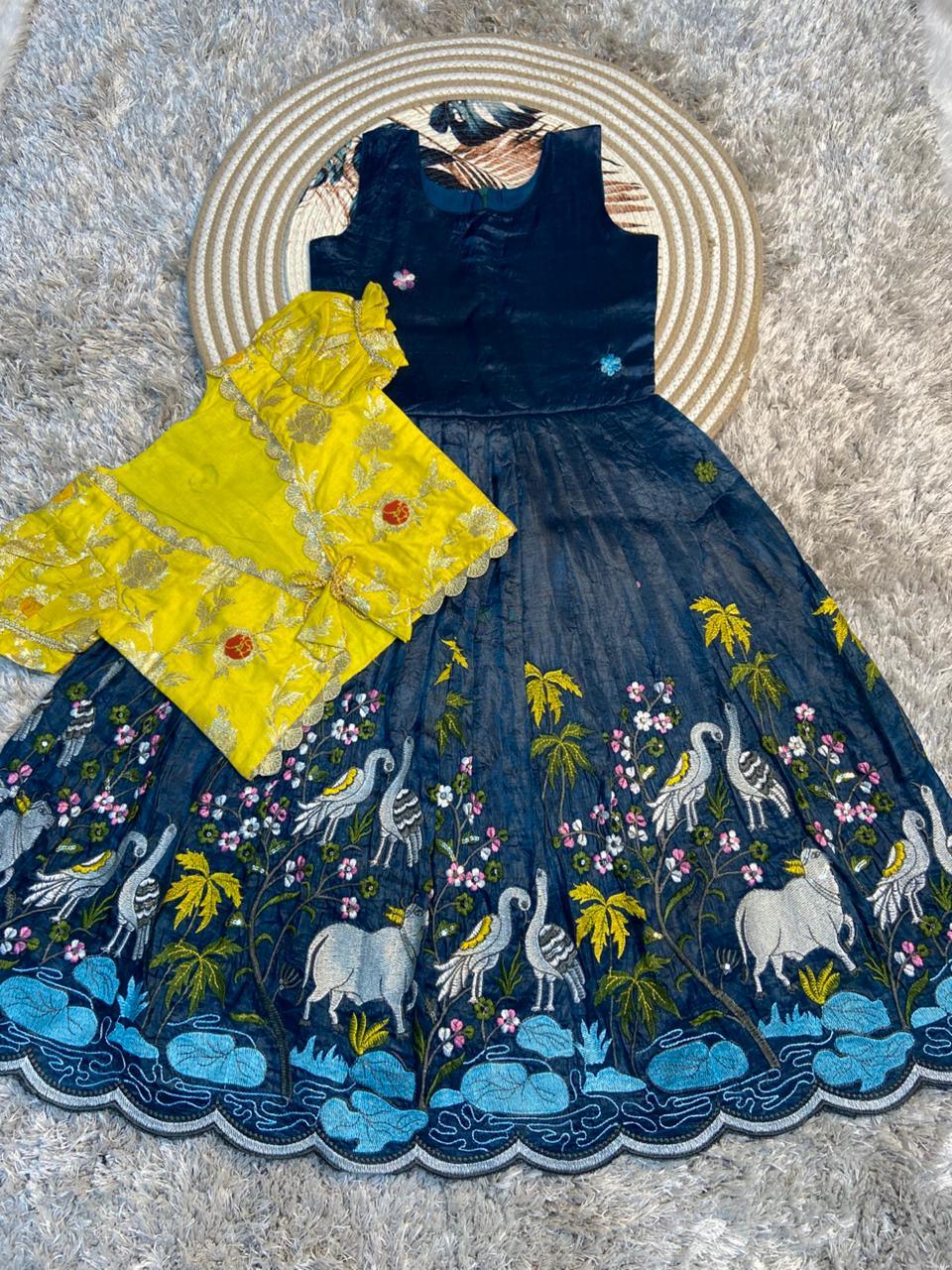 Soft Nylon Silk Gown with Coat