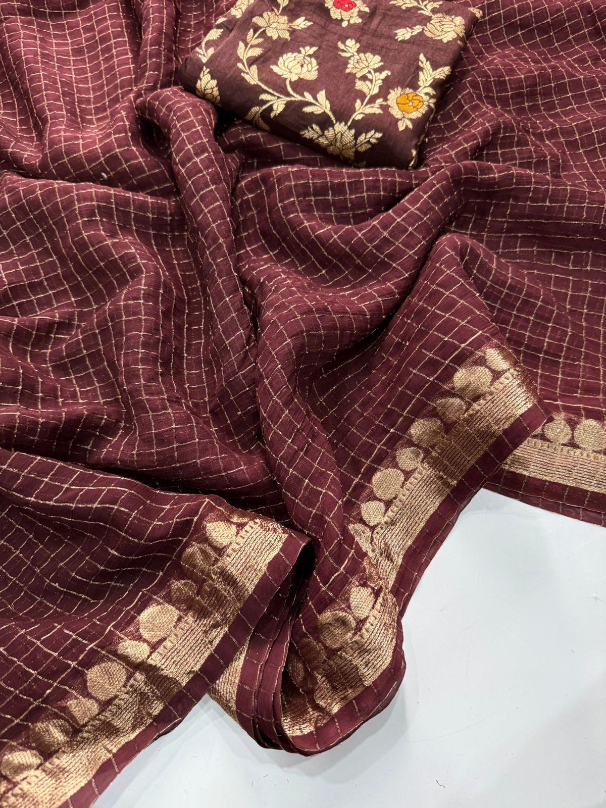 Viscose Georgette Sarees