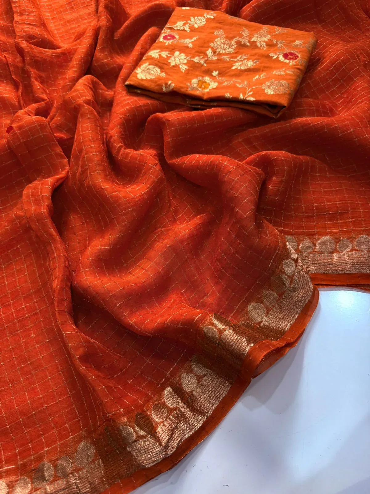 Viscose Georgette Sarees