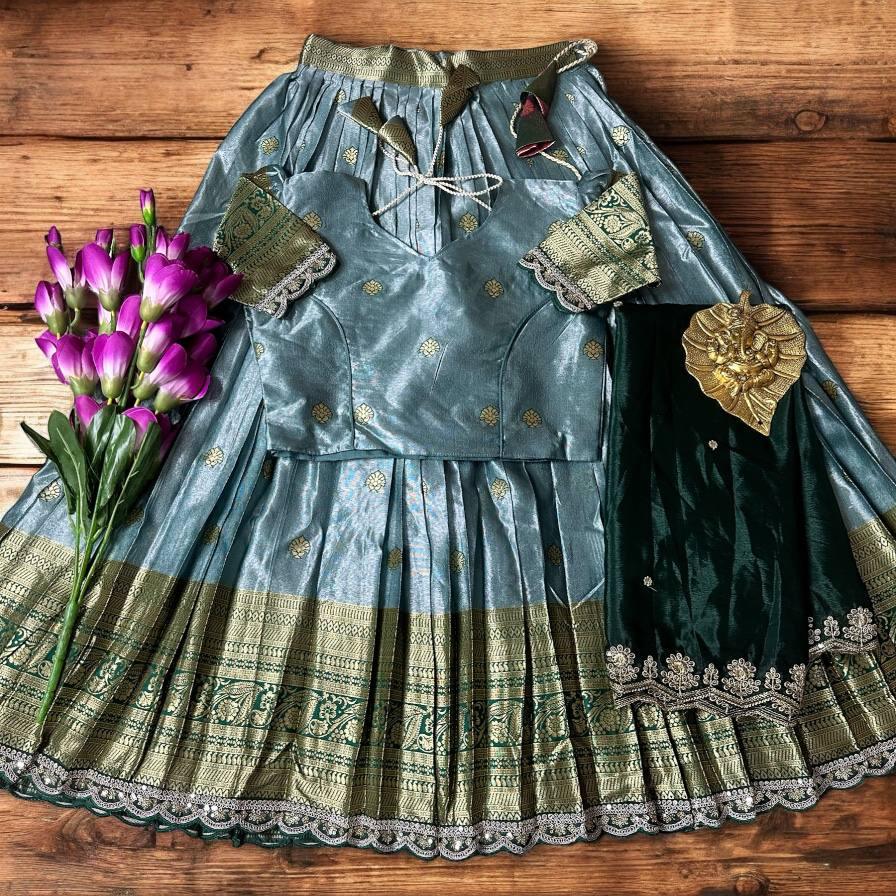 Simmer Silk Kids Lehenga Choli