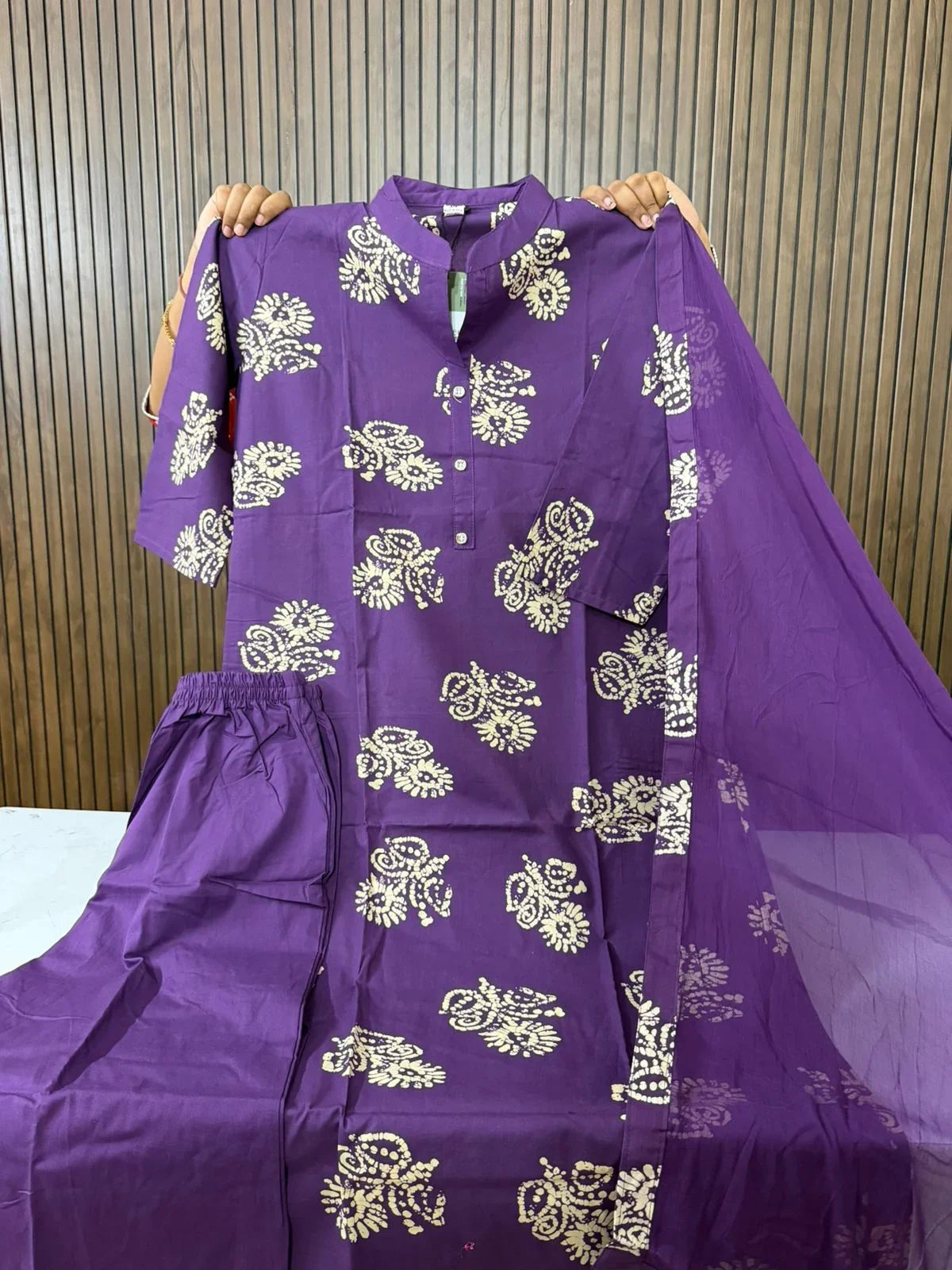 Batik Printed 3 Piece Sets