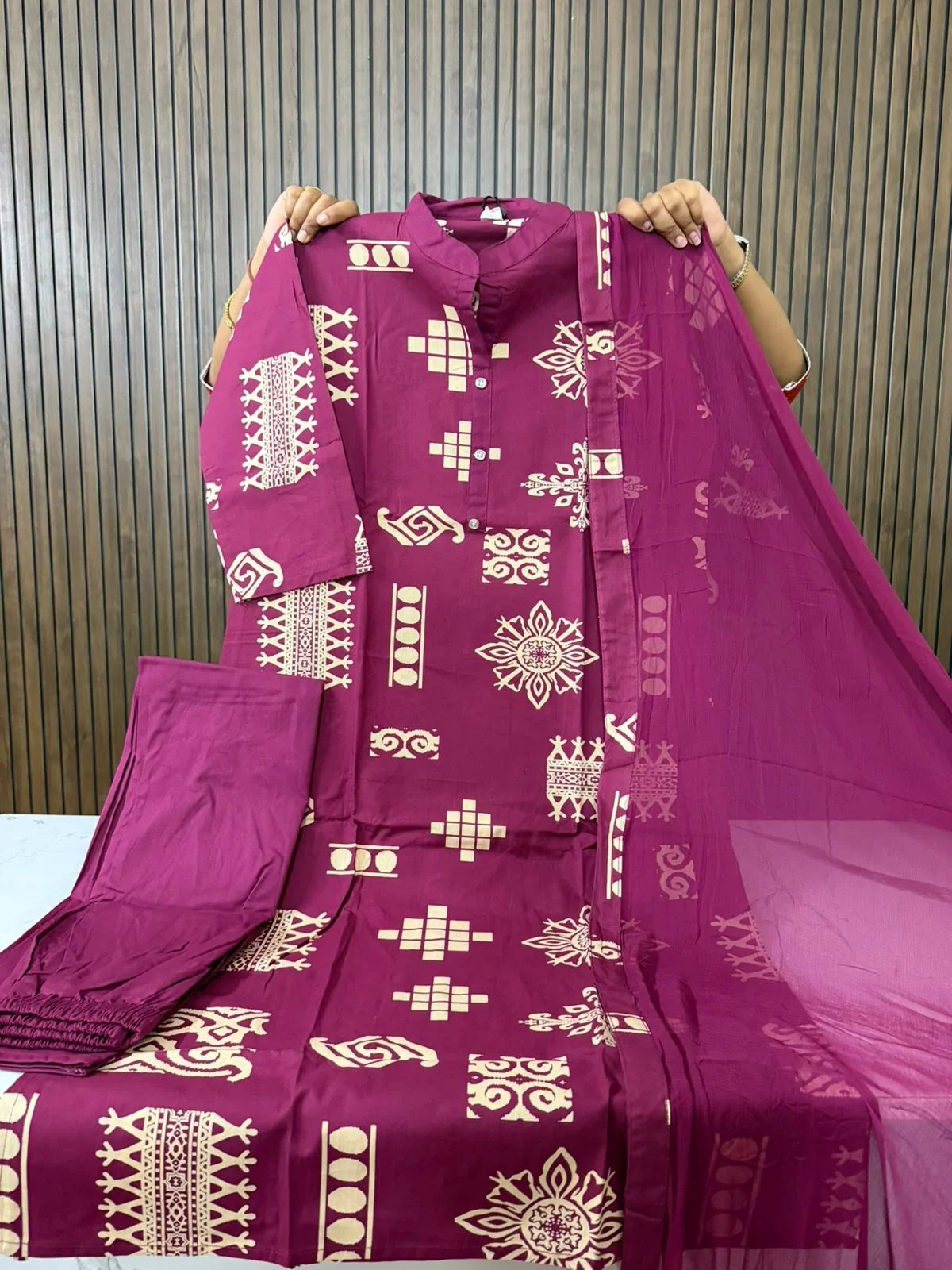 Batik Printed 3 Piece Sets