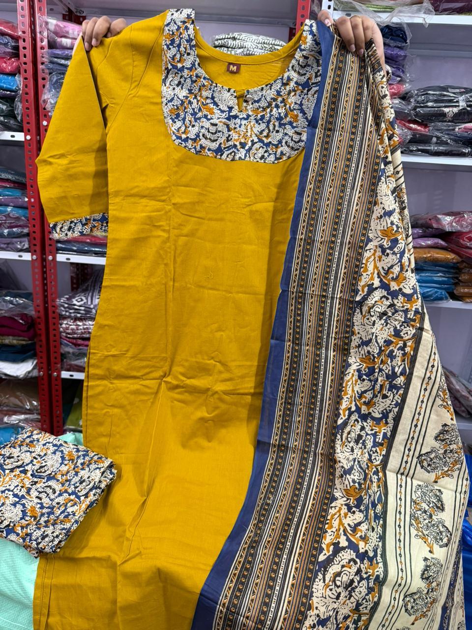 Kalamkari 3 Piece Sets