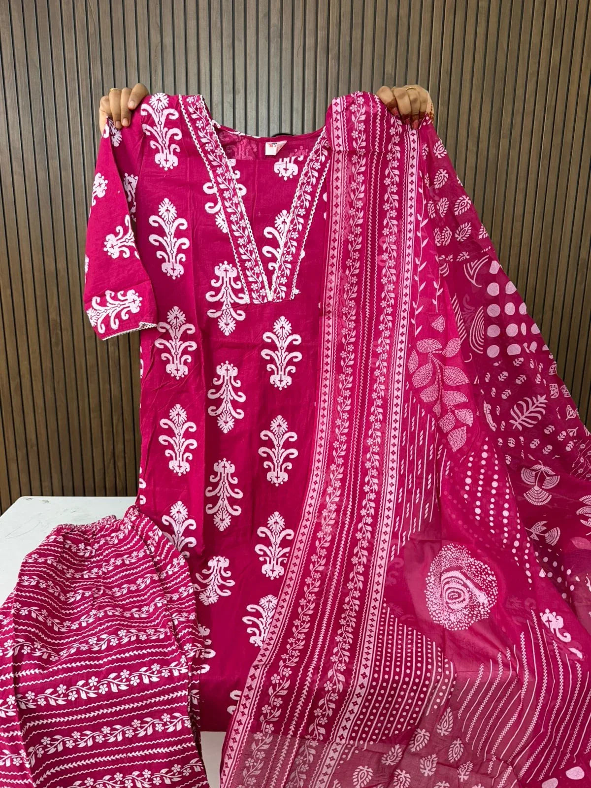 Daily Wear Cotton 3 Piece Sets