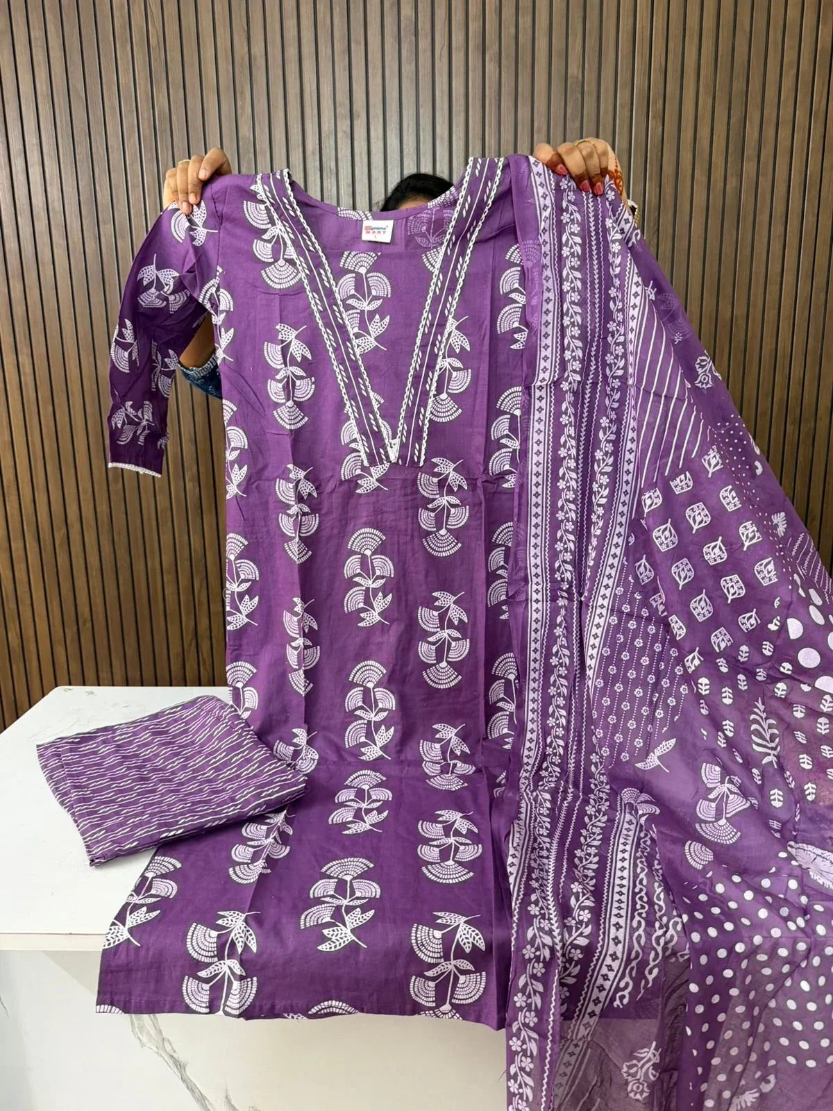 Daily Wear Cotton 3 Piece Sets