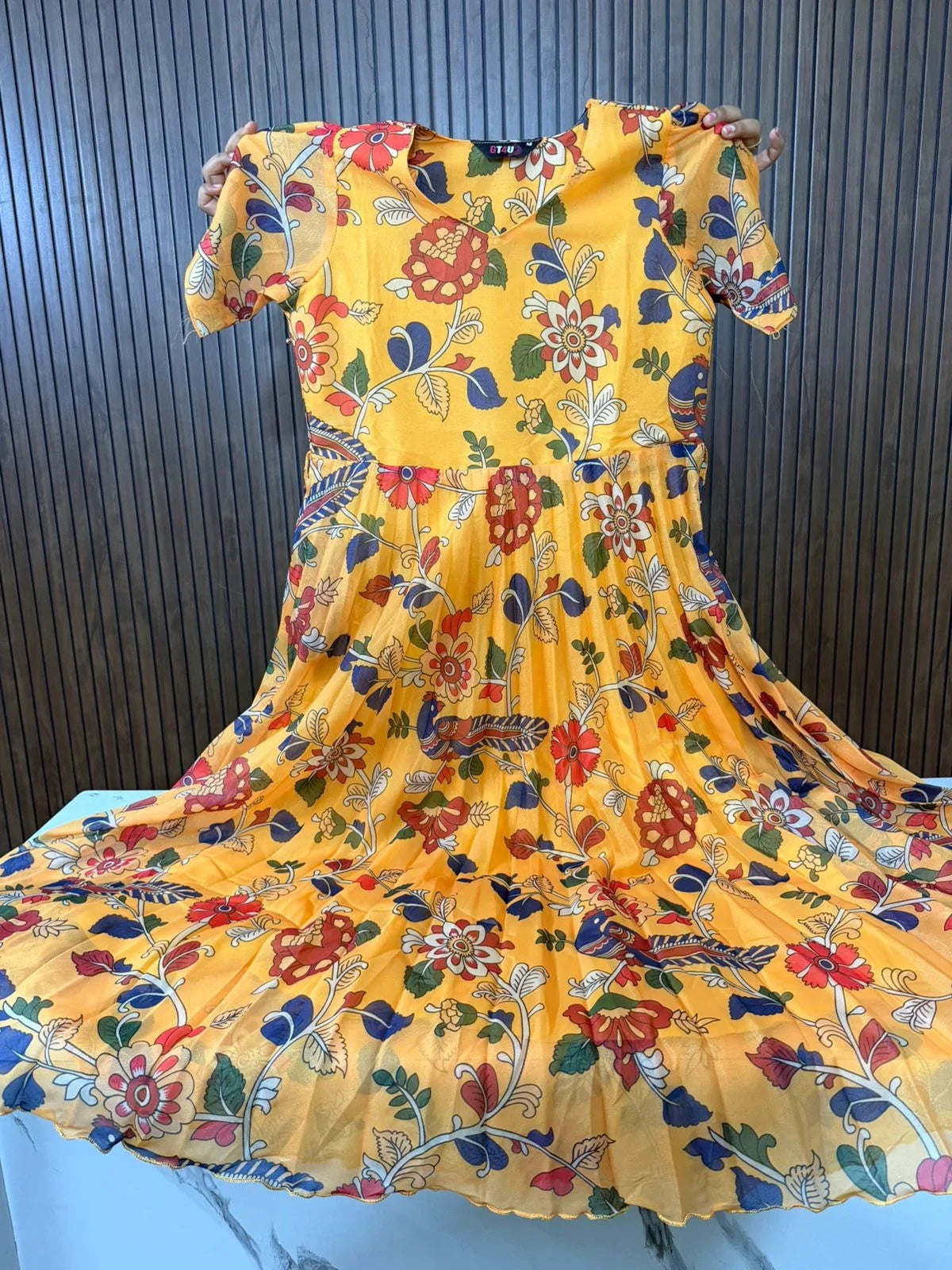 Imported Shimmer Georgette Frocks