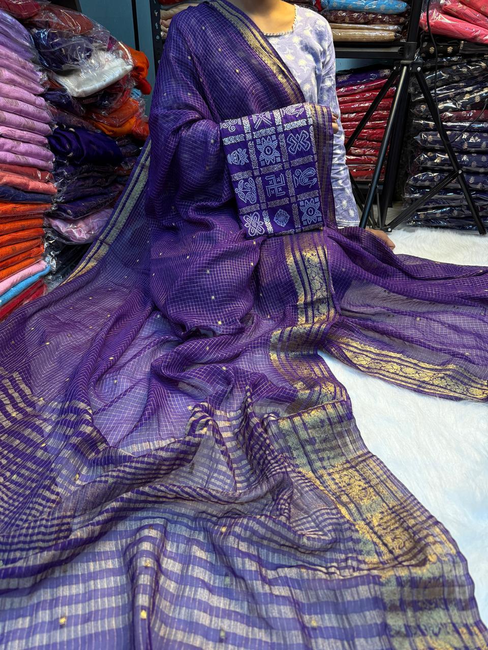 Viscose Georgette Saree