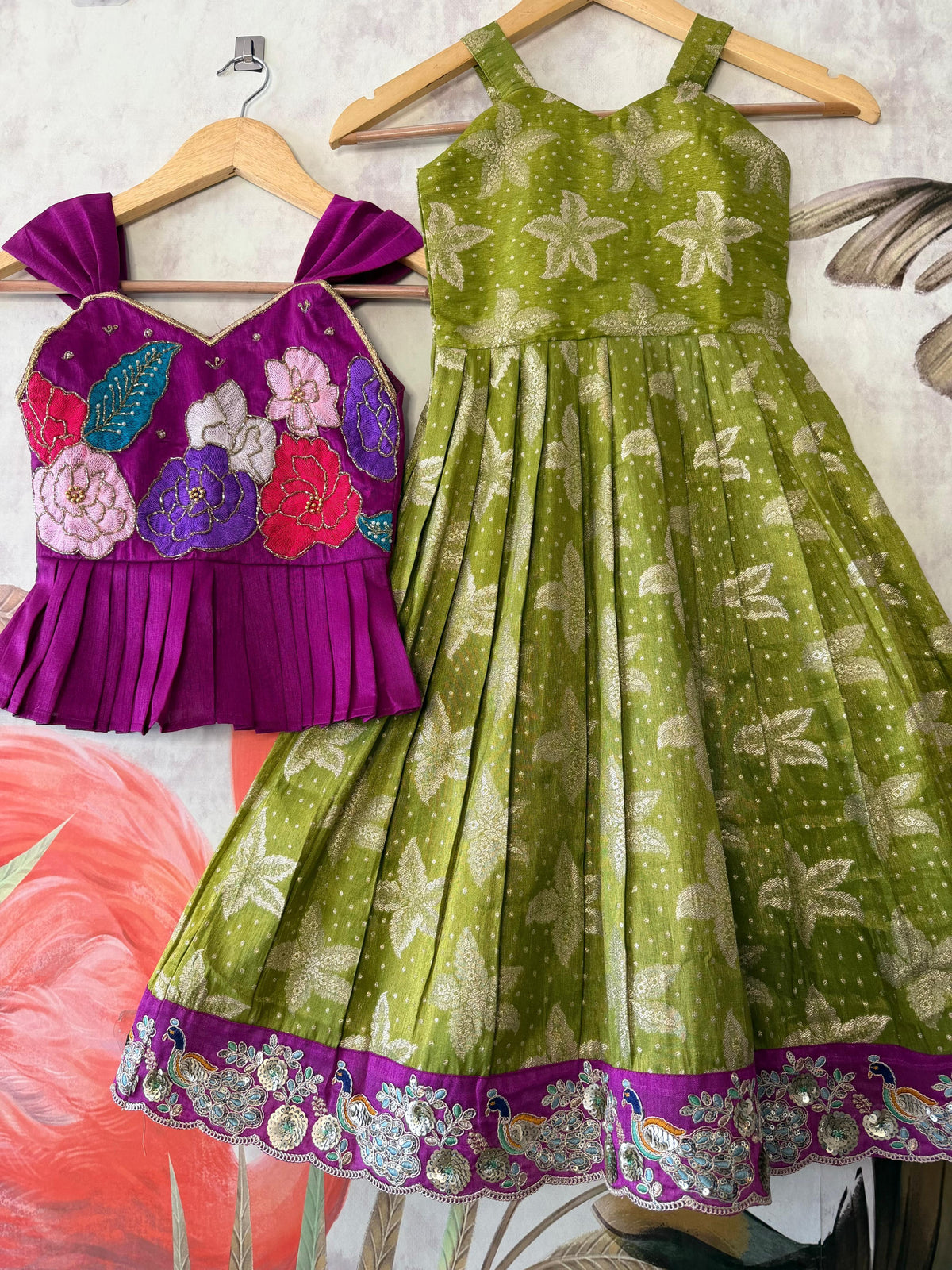 Maggam Work Kids Wear