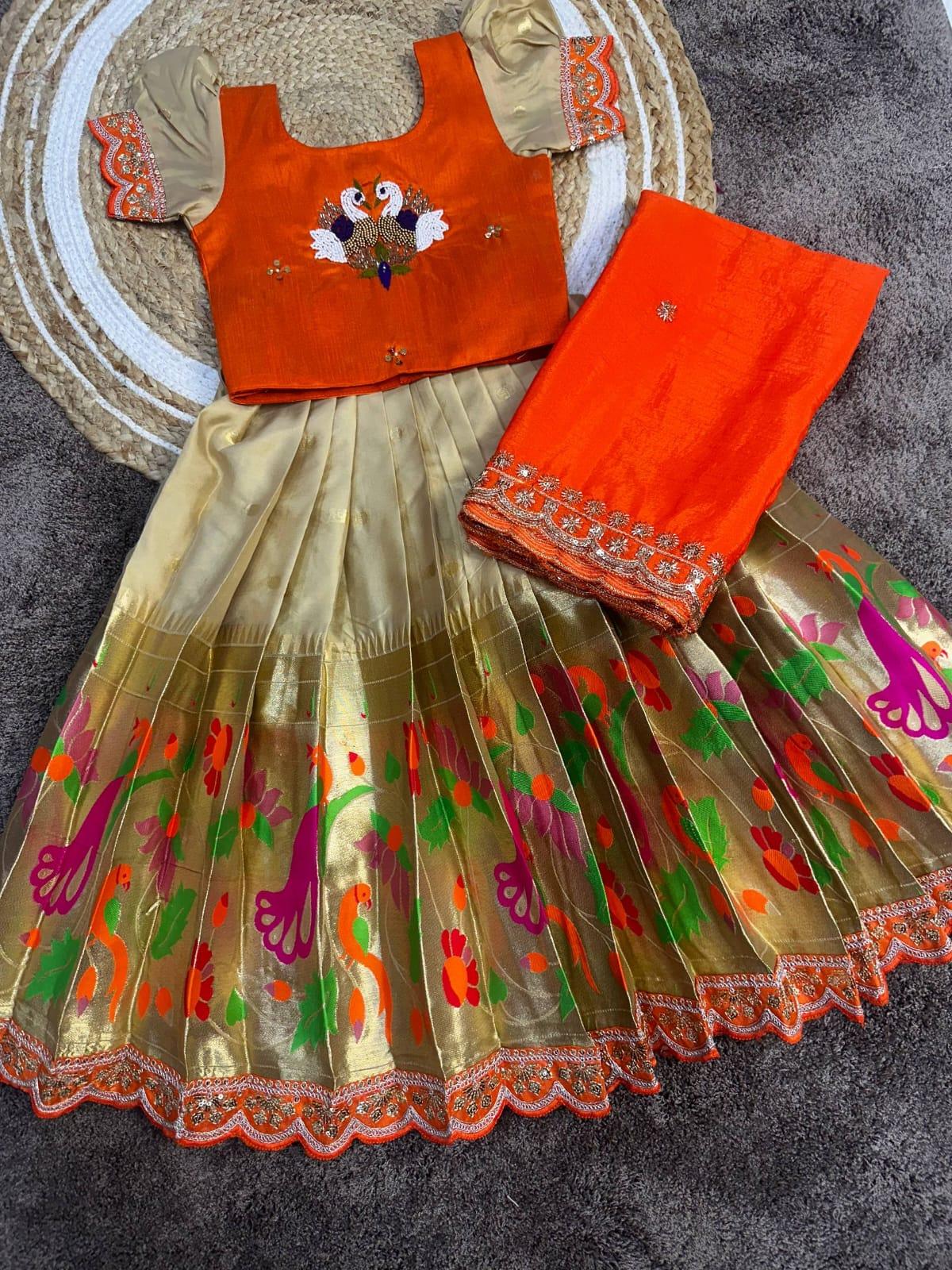 Hasini Kids Lehenga