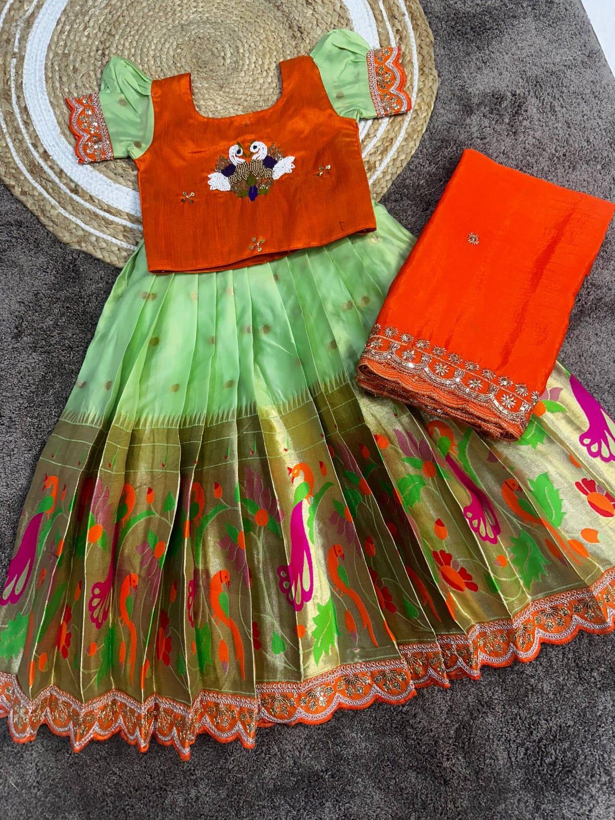 Hasini Kids Lehenga