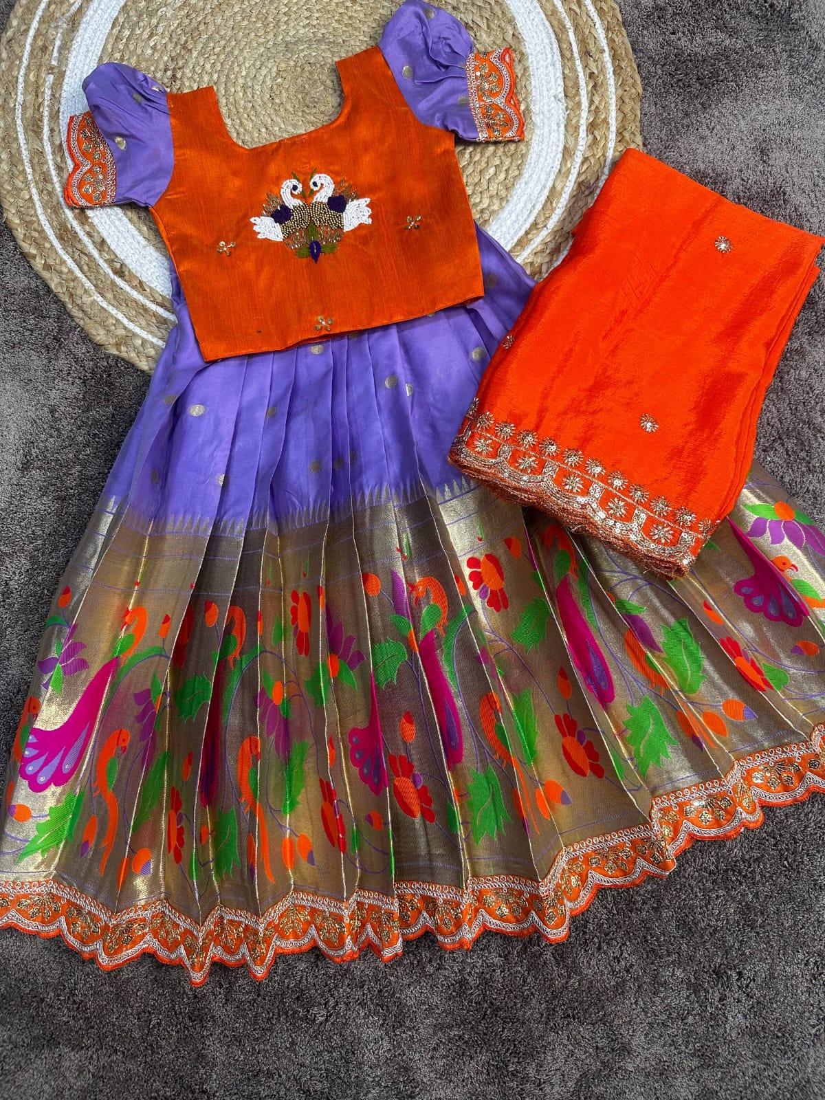 Hasini Kids Lehenga