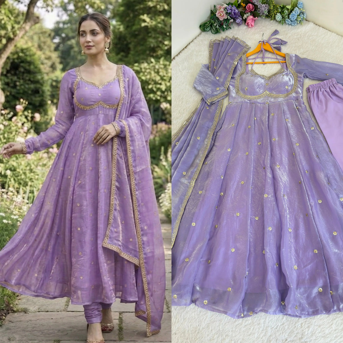 Party Wear Sabyasachi Long Frock