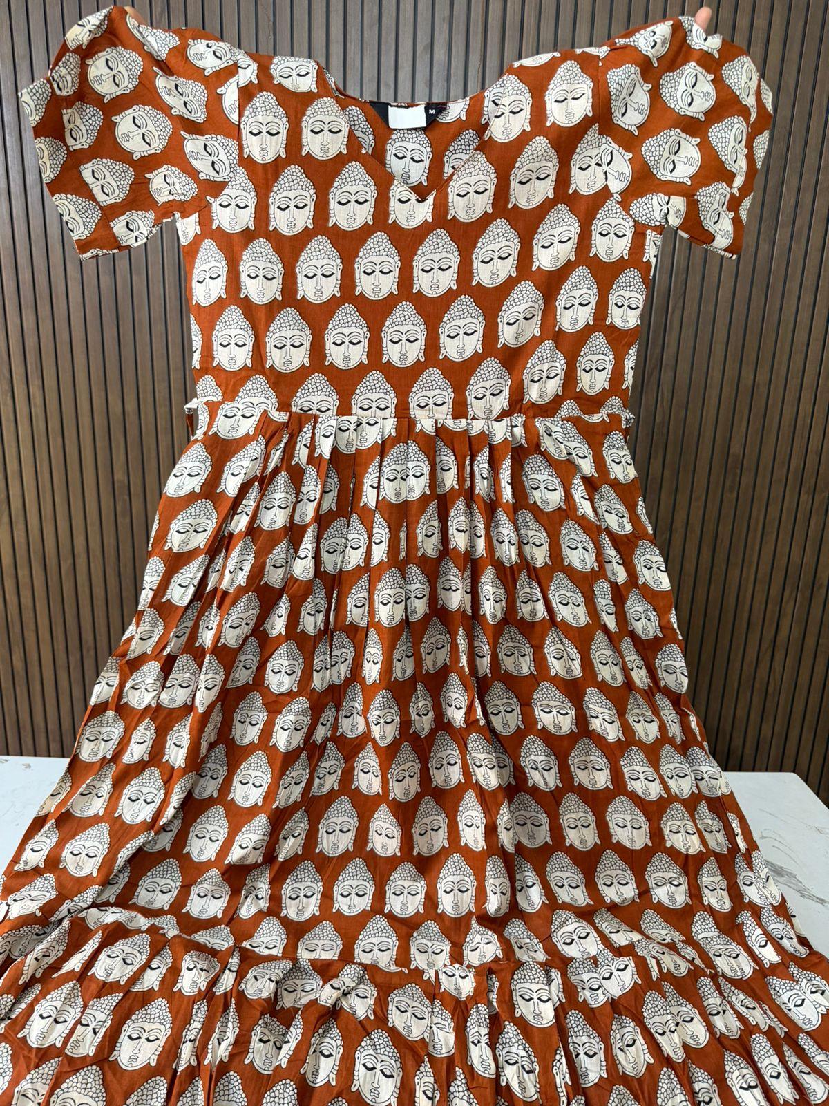 Pure Cotton Kalamkari Frocks