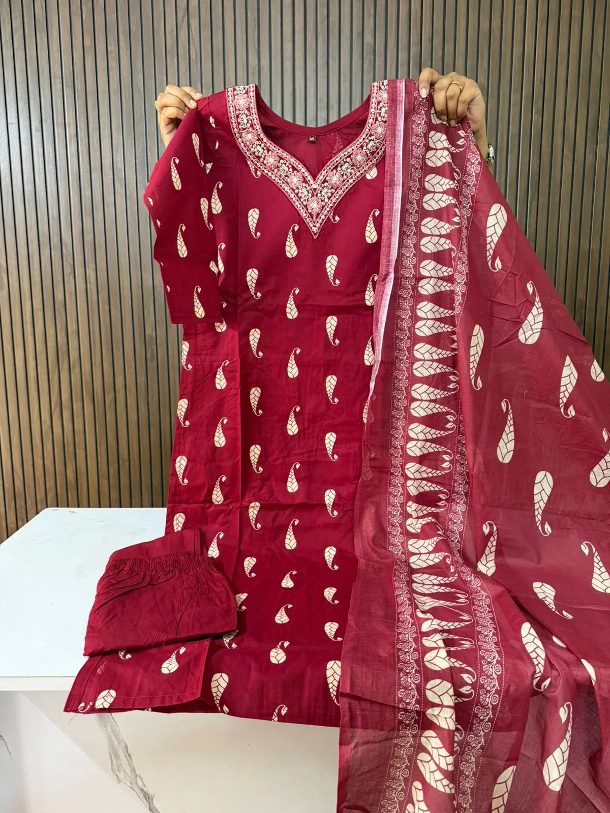 Dhabu Cotton 3 Piece Sets