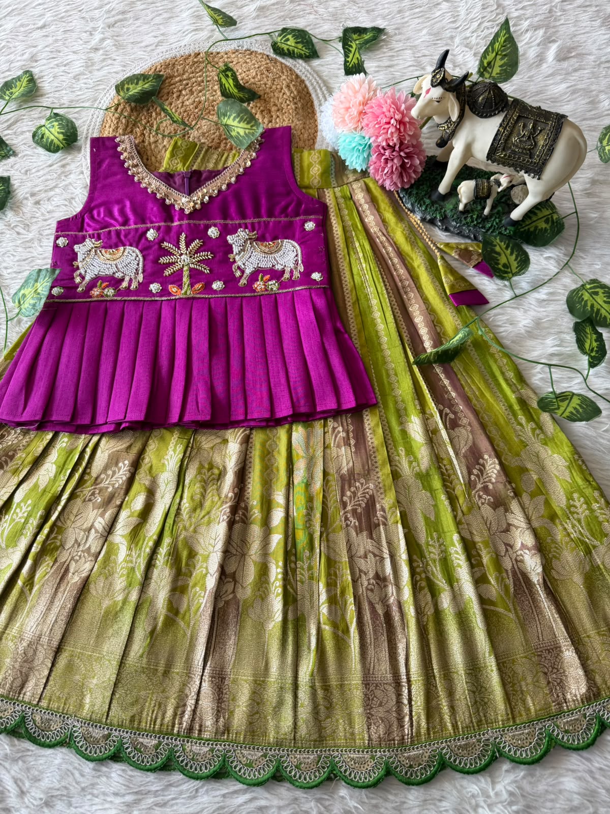 Maharani Kids Pattu Pavadai
