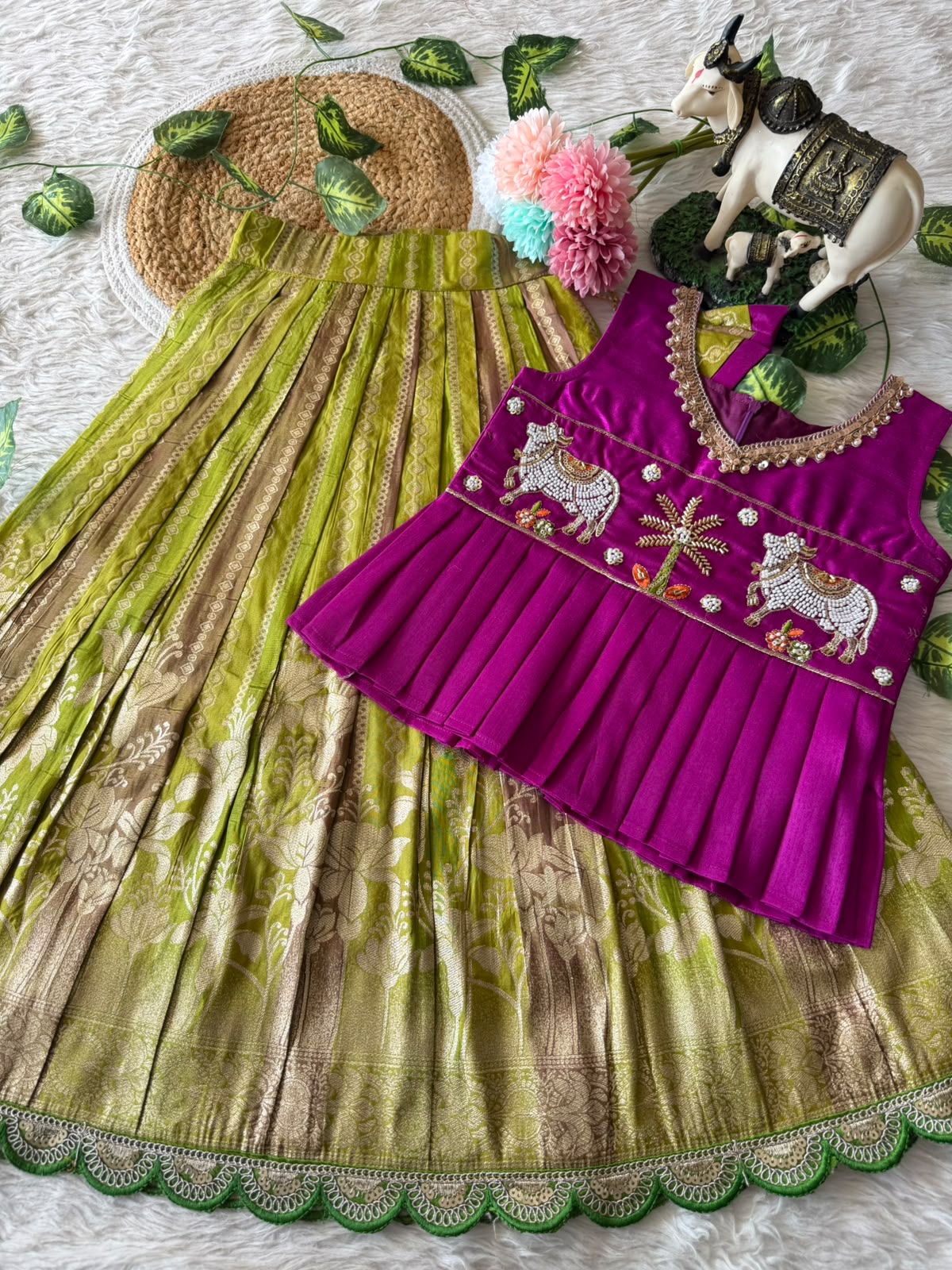 Maharani Kids Pattu Pavadai