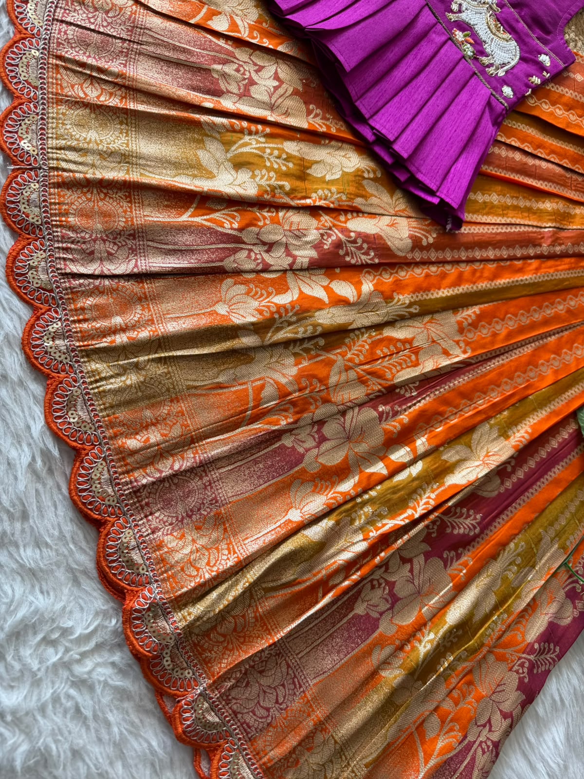 Maharani Kids Pattu Pavadai