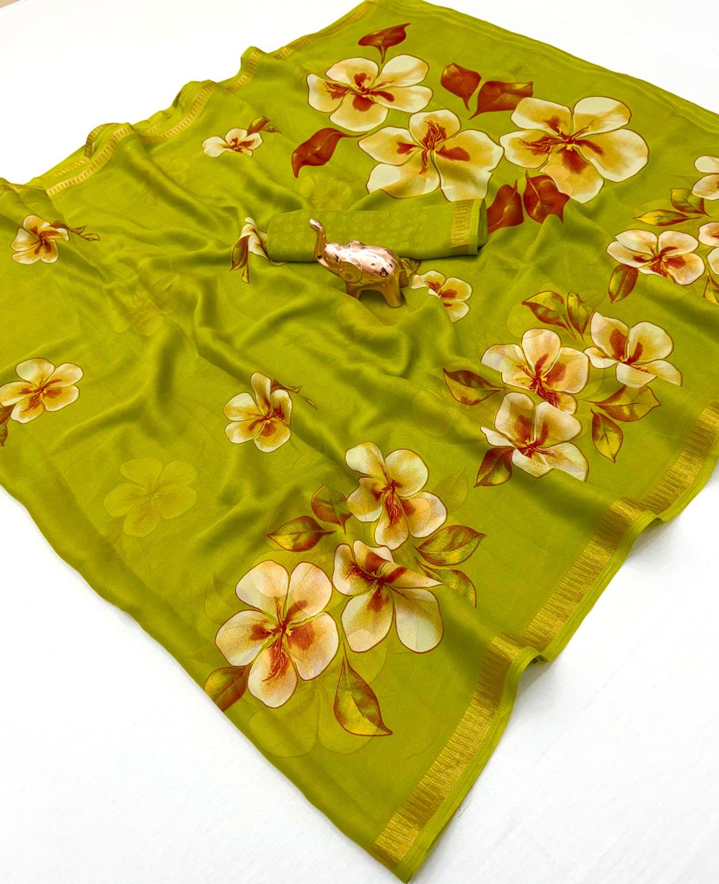 Marshmallow Sarees