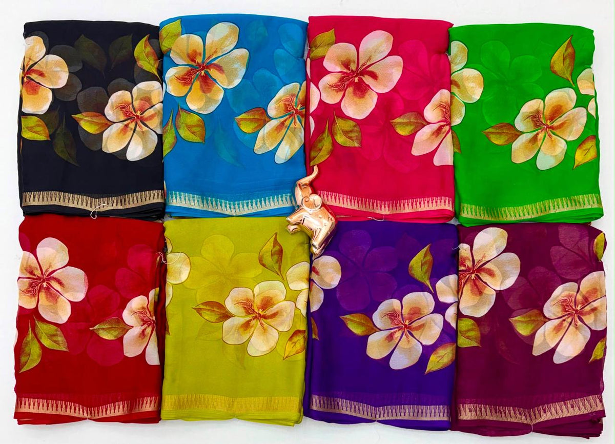 Marshmallow Sarees