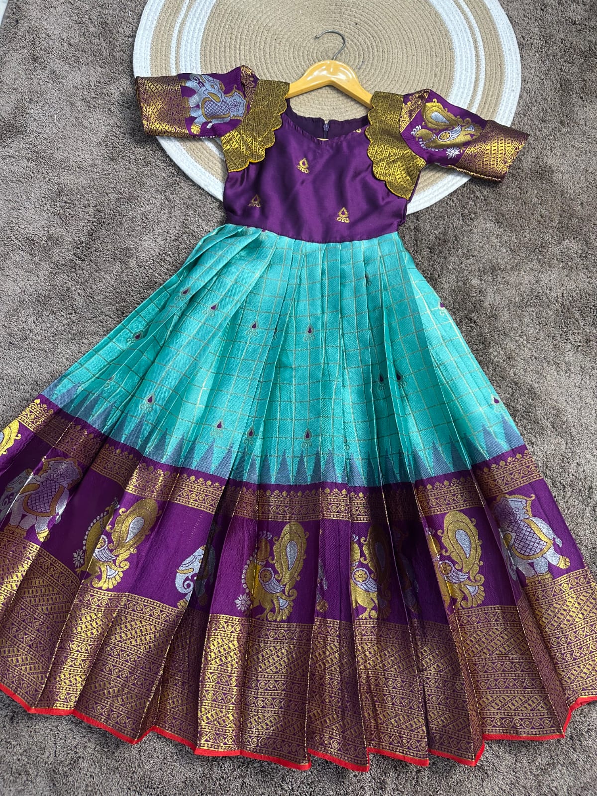 Meenakshi Silk Kids Gown