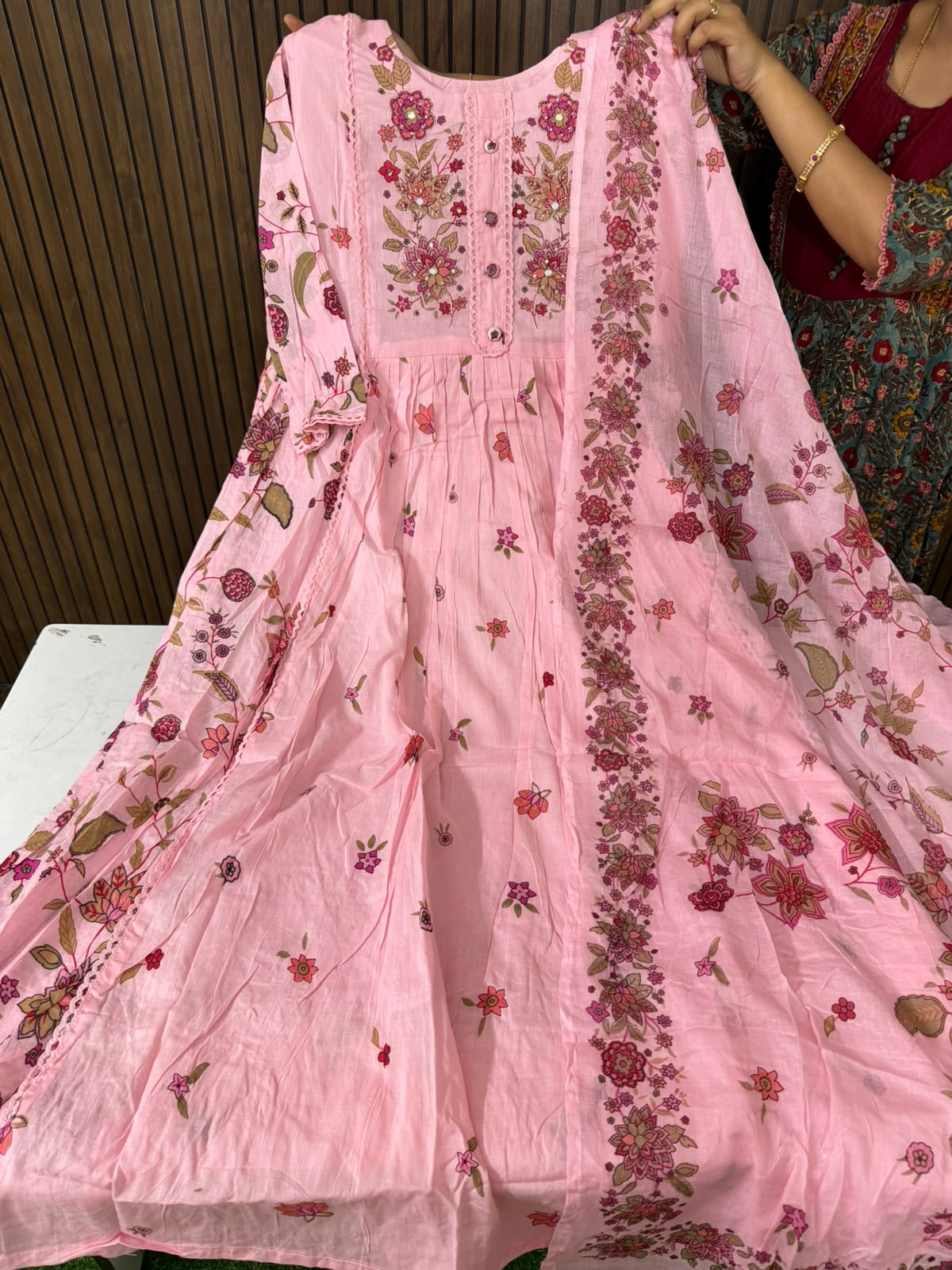 Floral Anarkali