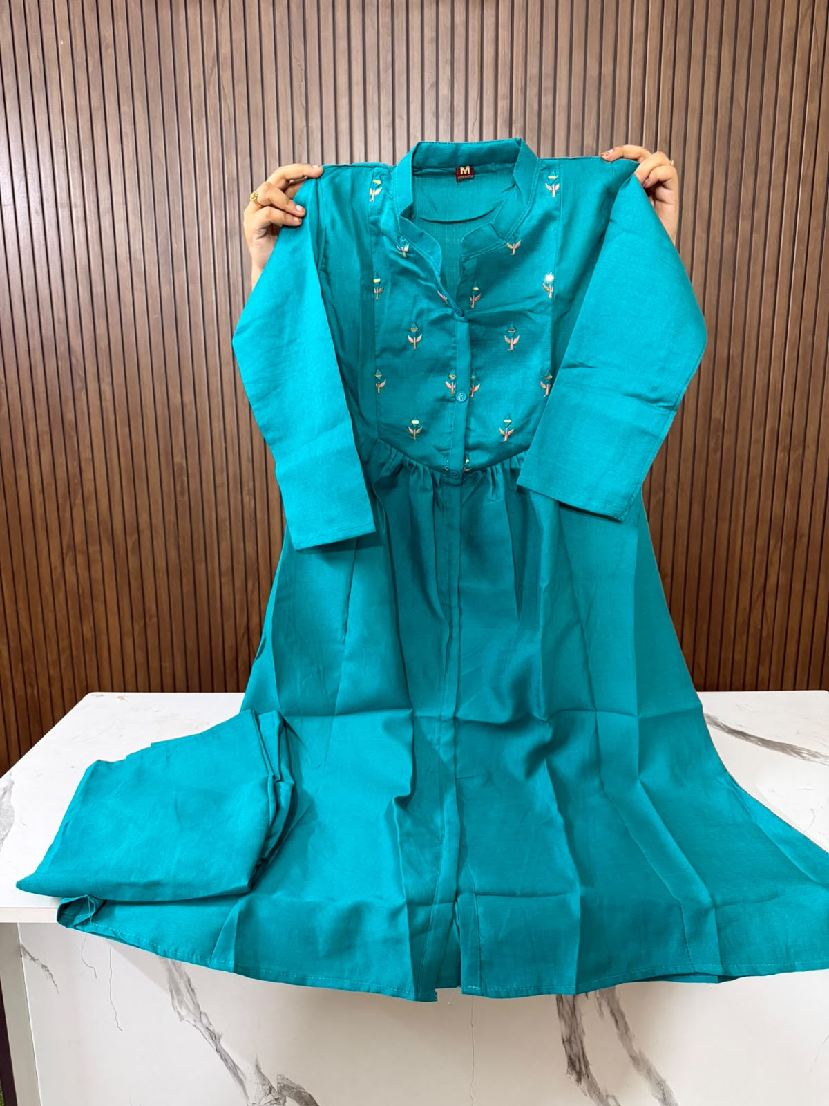 Berlin Fabric Long Frock