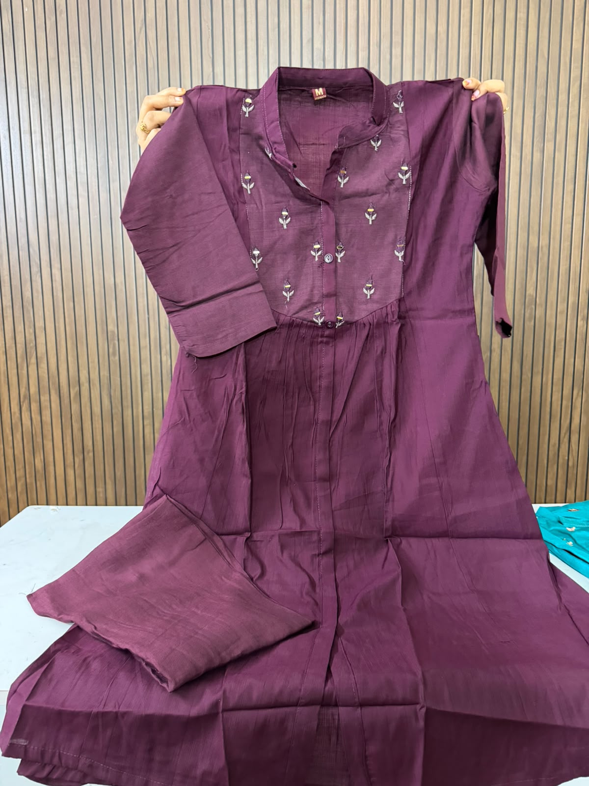 Berlin Fabric Long Frock