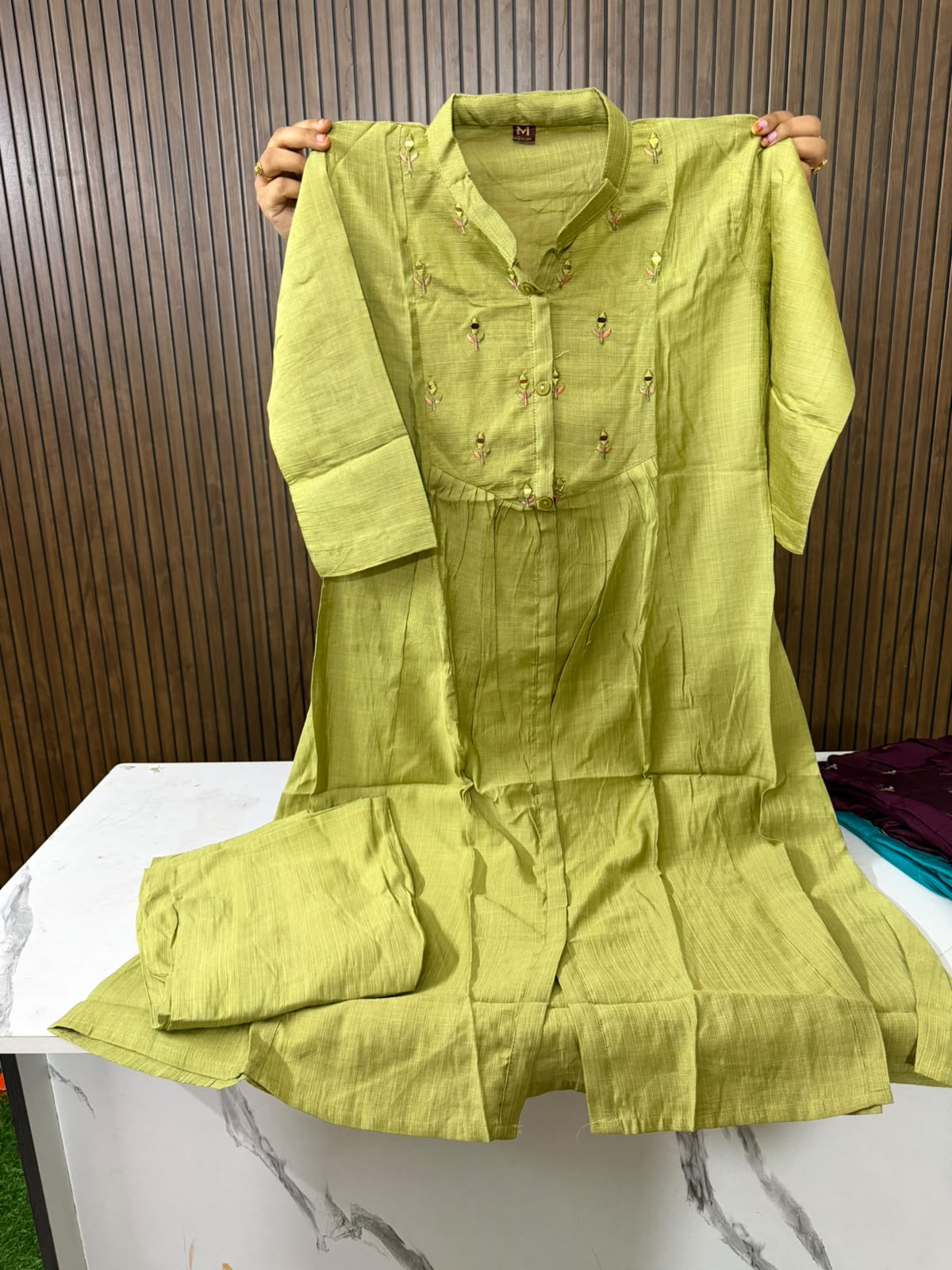 Berlin Fabric Long Frock