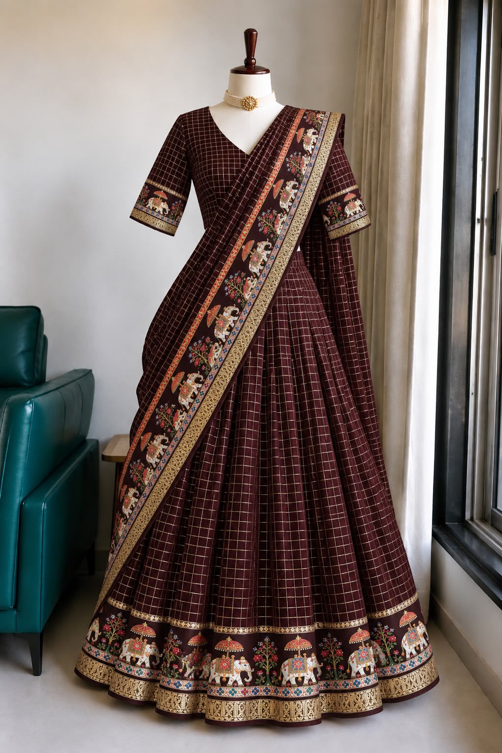 viscouse lehenga