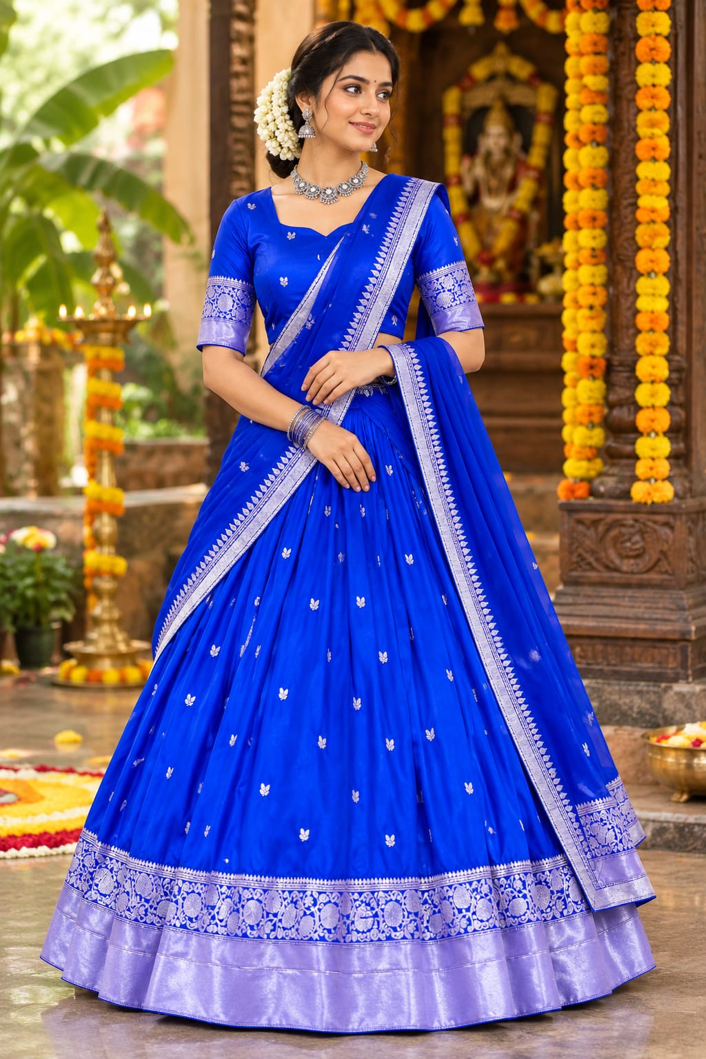 bathukamma 2 lehengas