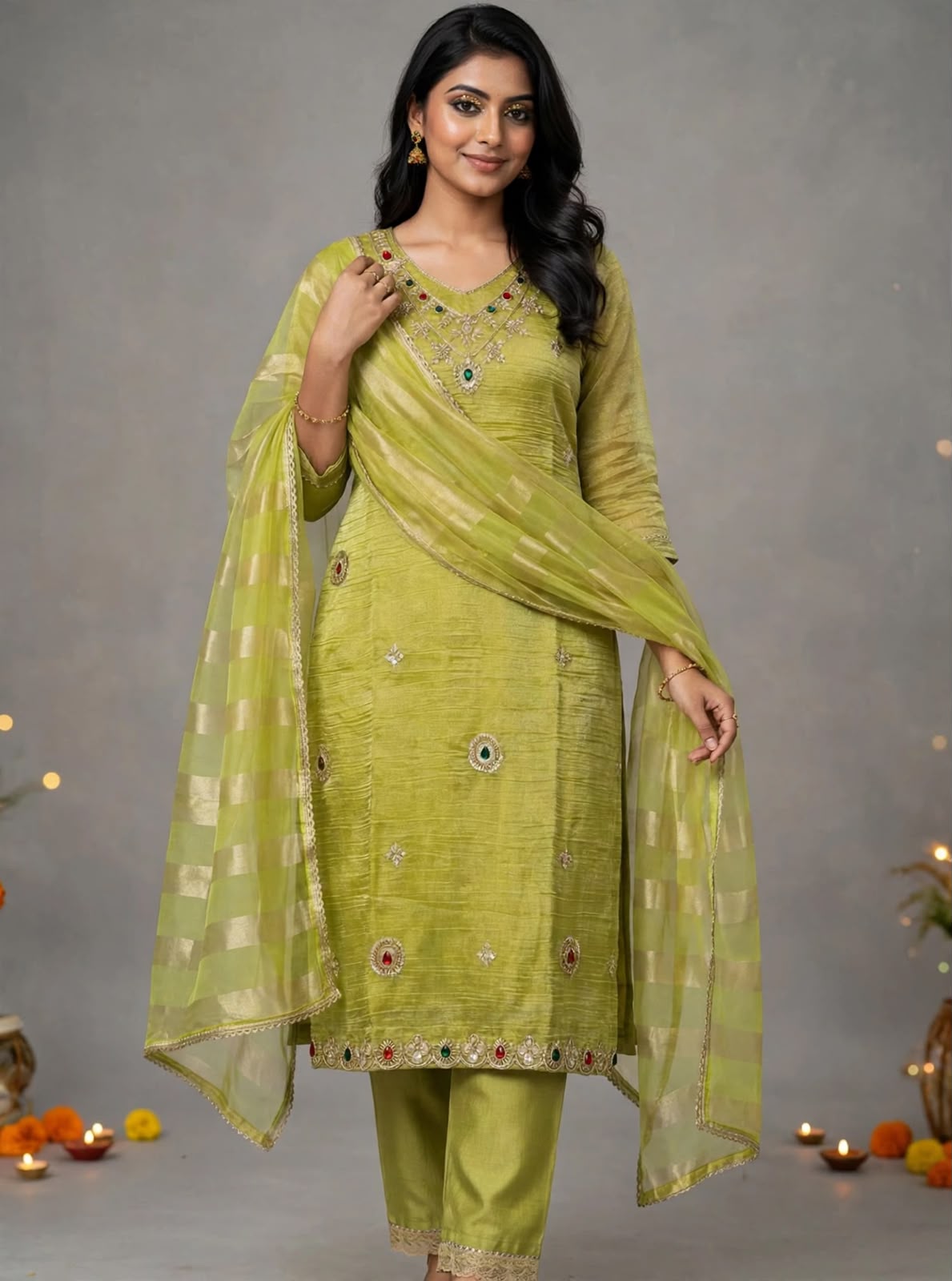 TRENDING FOR THIS FESTIVAL - SALSA FABRIC