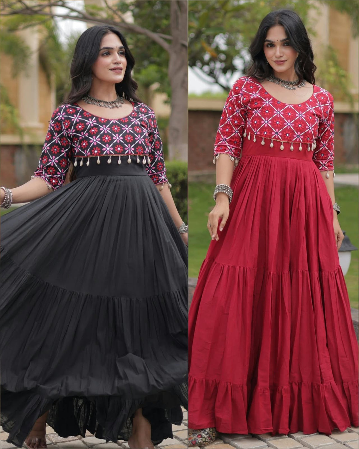 navaratri special long gown