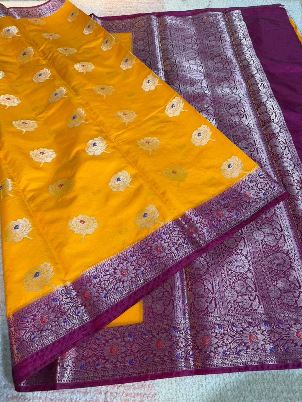 banarasi semi georgette