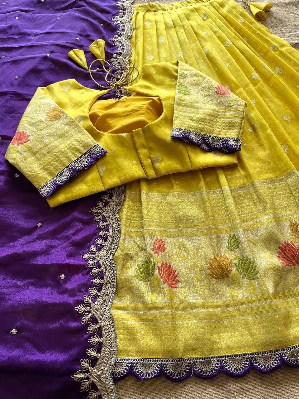 lotus lehenga