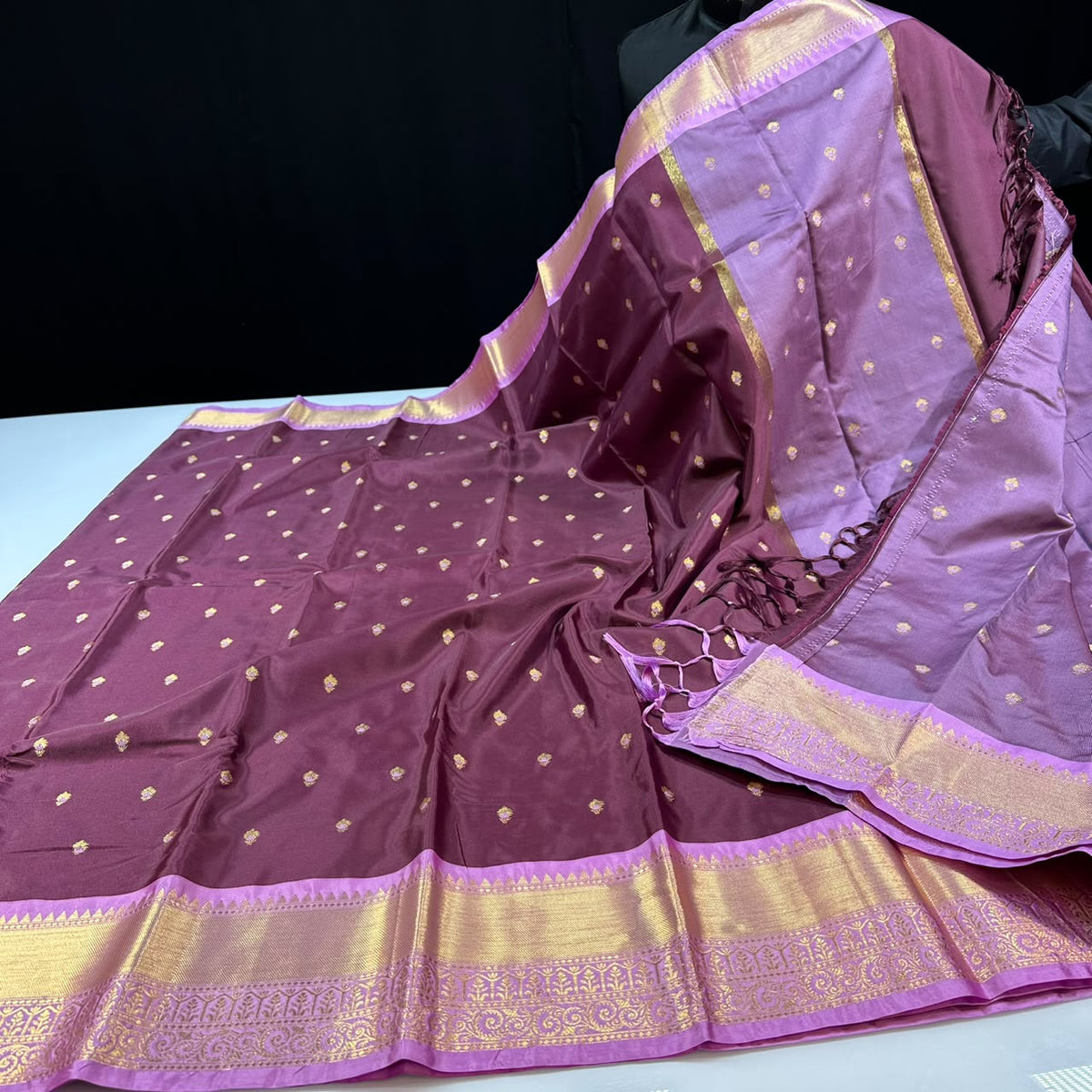 banrasi semi silk sarees