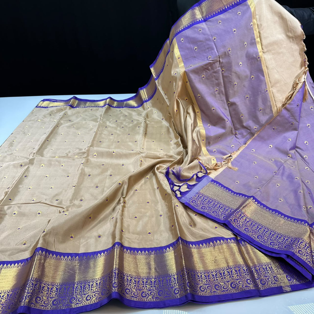 banrasi semi silk sarees