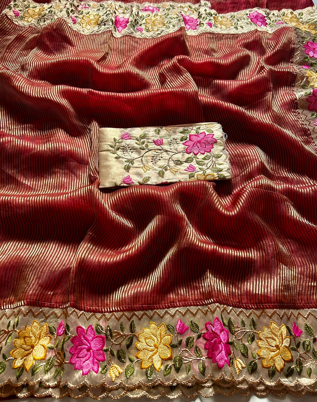 tissue organza designer saee
