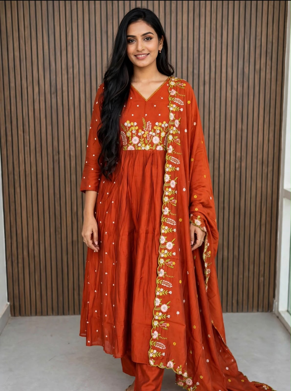 PREMIUM MUL CHANDERI 3-PIECE SET