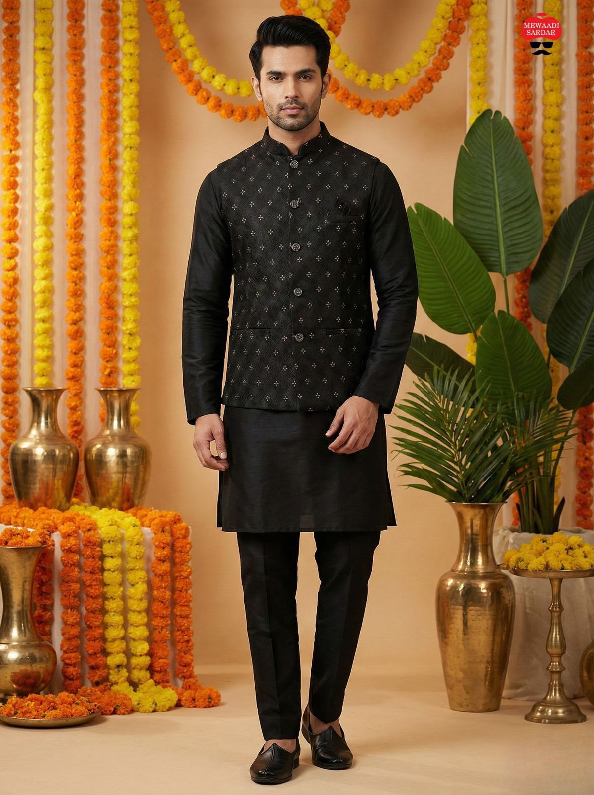 mens kurta pant with coat