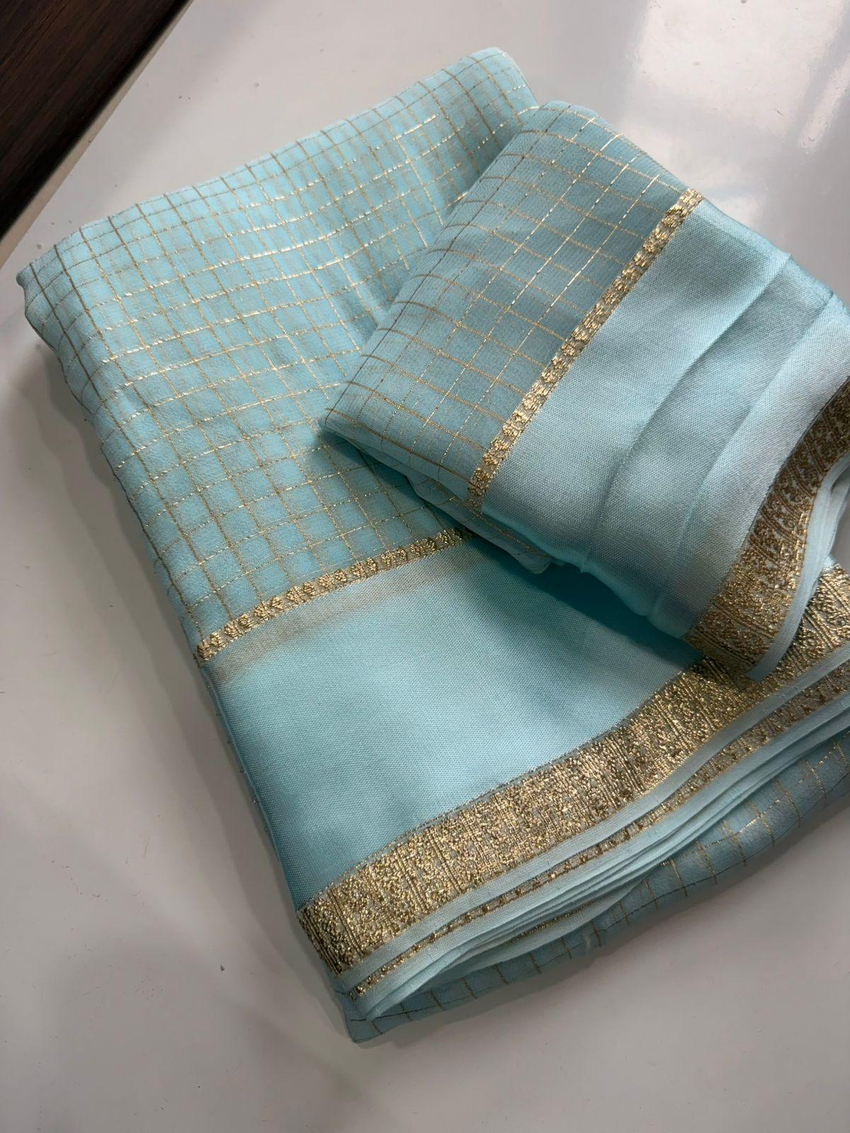 Viscose Georgette Sarees