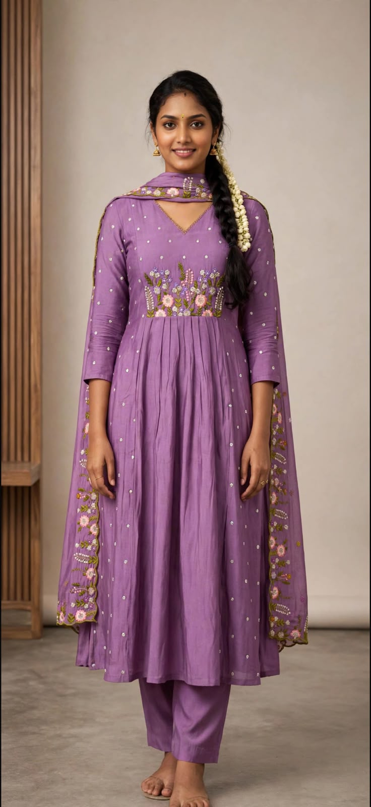 PREMIUM MUL CHANDERI 3-PIECE SET