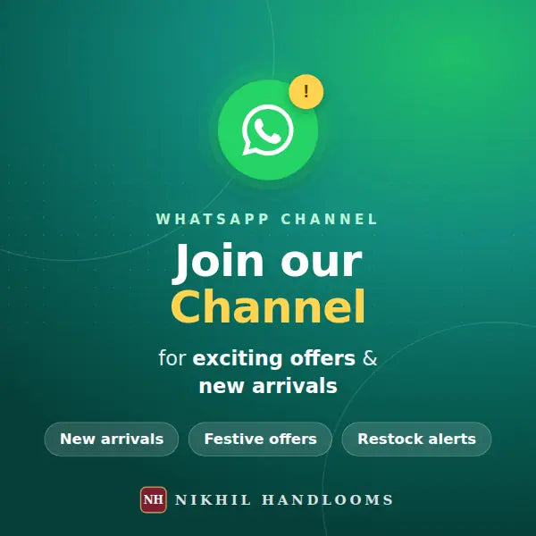 Join our WhatsApp Channel for exciting offers and new arrivals